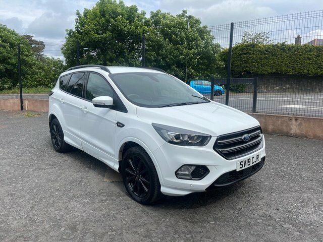 Ford Kuga 2.0 Tdci Ecoblue St-line Suv Eur SV19CJR White #2