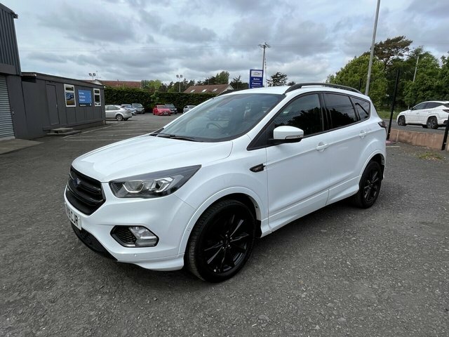 Ford Kuga 2.0 Tdci Ecoblue St-line Suv Eur SV19CJR White #4