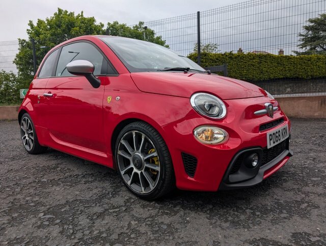 Abarth 595 1.4 T-jet Turismo Hatchback Euro PO68KRN Red #2