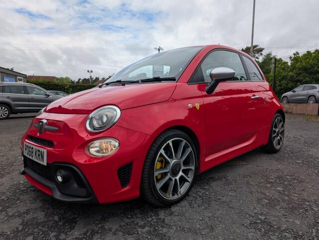 Abarth 595 1.4 T-jet Turismo Hatchback Euro PO68KRN Red #4