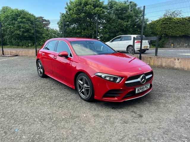 Mercedes-Benz A Class 1.5 A180d Amg Line Premium Hatchback KP19PVZ Red #2