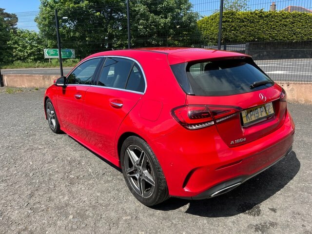Mercedes-Benz A Class 1.5 A180d Amg Line Premium Hatchback KP19PVZ Red #6