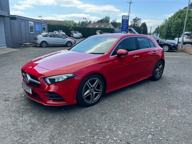 Mercedes-Benz A Class 1.5 A180d Amg Line Premium Hatchback KP19PVZ Red #4