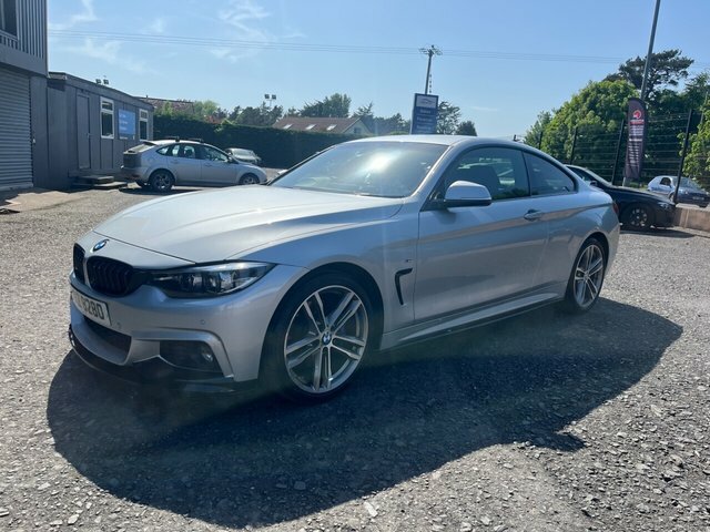 BMW 4 Series Gran Coupe 2.0 420D M Sport Coupe Euro 6 S S NRZ8280 Silver #3