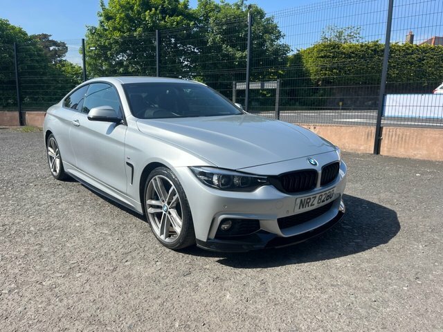 BMW 4 Series Gran Coupe 2.0 420D M Sport Coupe Euro 6 S S Silver