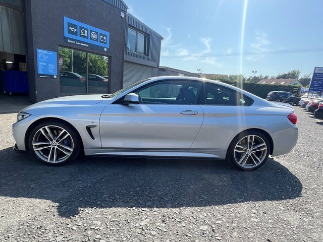 BMW 4 Series Gran Coupe 2.0 420D M Sport Coupe Euro 6 S S NRZ8280 Silver #4
