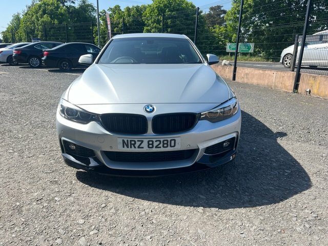 BMW 4 Series Gran Coupe 2.0 420D M Sport Coupe Euro 6 S S NRZ8280 Silver #2