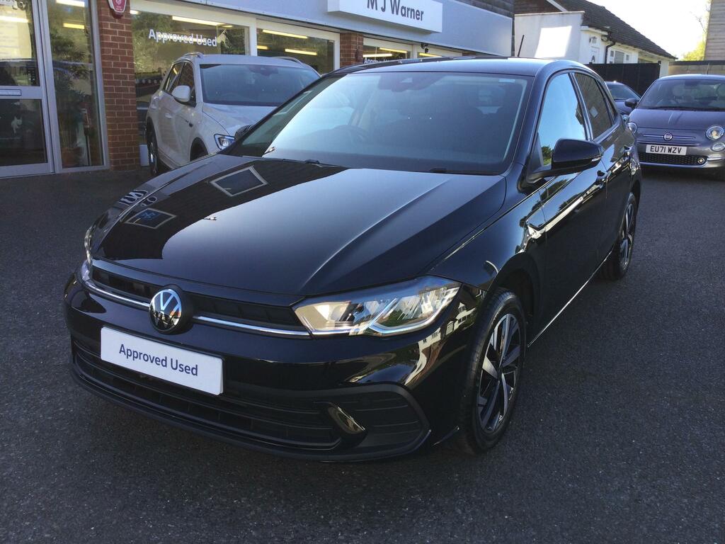 Volkswagen Polo 1.0 Tsi Match Hatchback Dsg Euro 6 Ss GJ75MUB Black #3