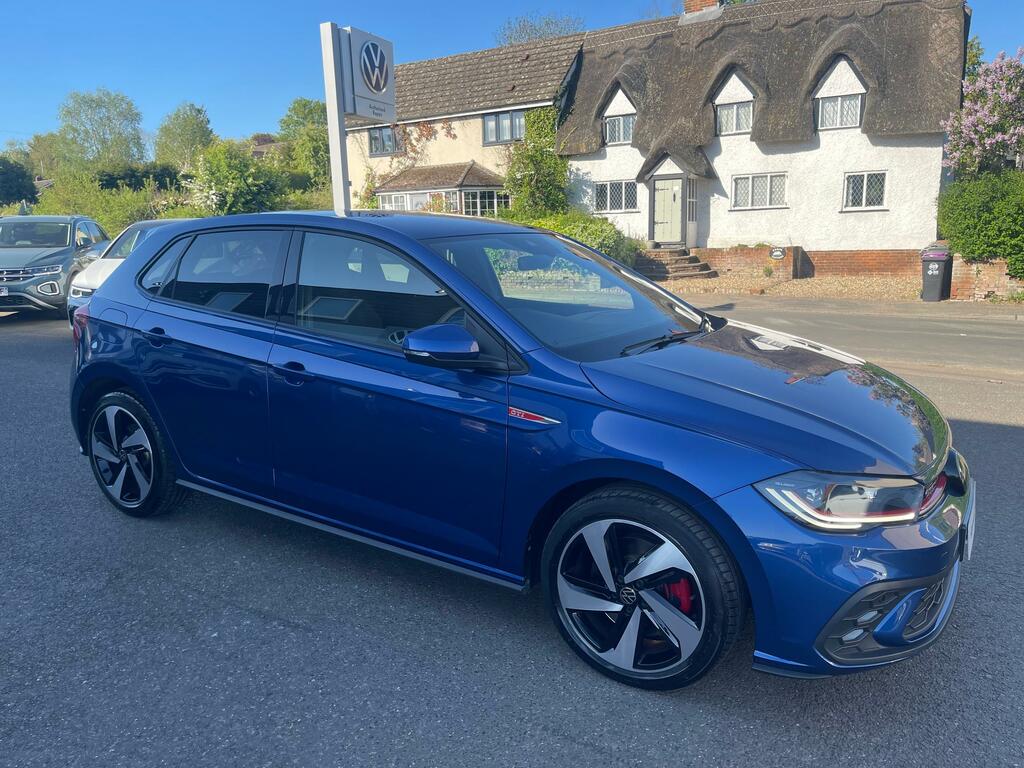 Volkswagen Polo 2.0 Tsi Gti Hatchback Dsg Euro 6 Ss RA73CNX Blue #6