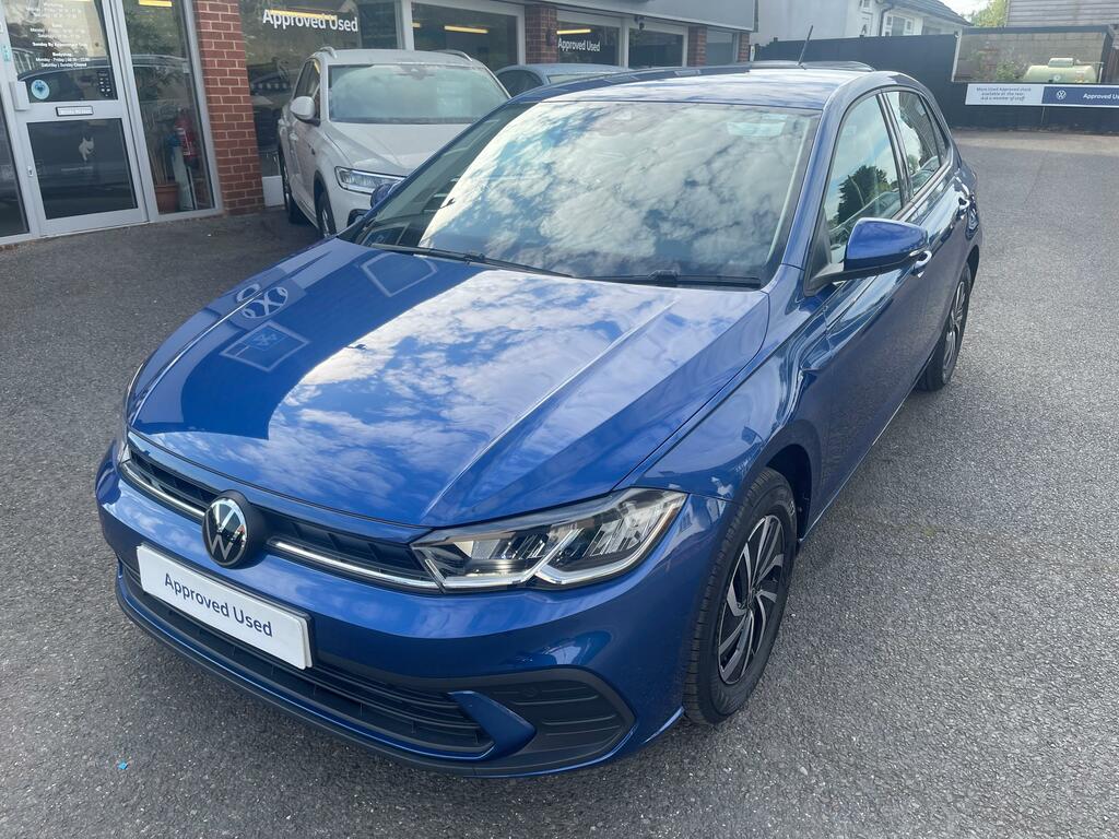 Volkswagen Polo 1.0 Tsi Life Hatchback Dsg Euro 6 Ss GY74LLP Blue #5