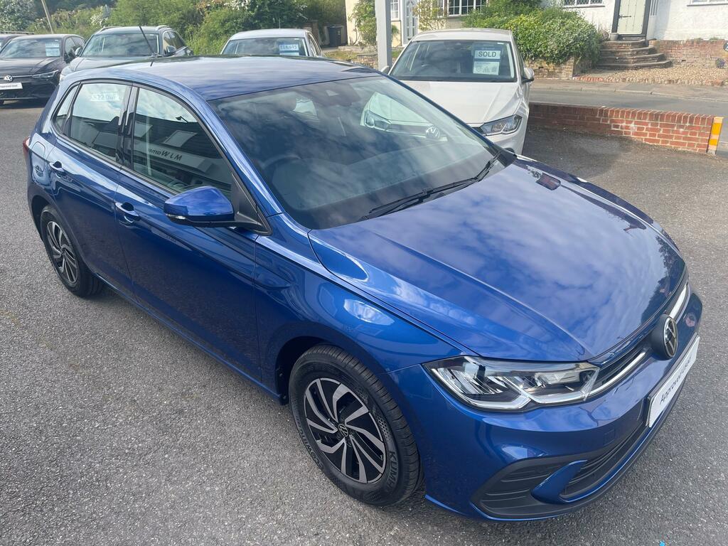 Volkswagen Polo 1.0 Tsi Life Hatchback Dsg Euro 6 Ss GY74LLP Blue #6