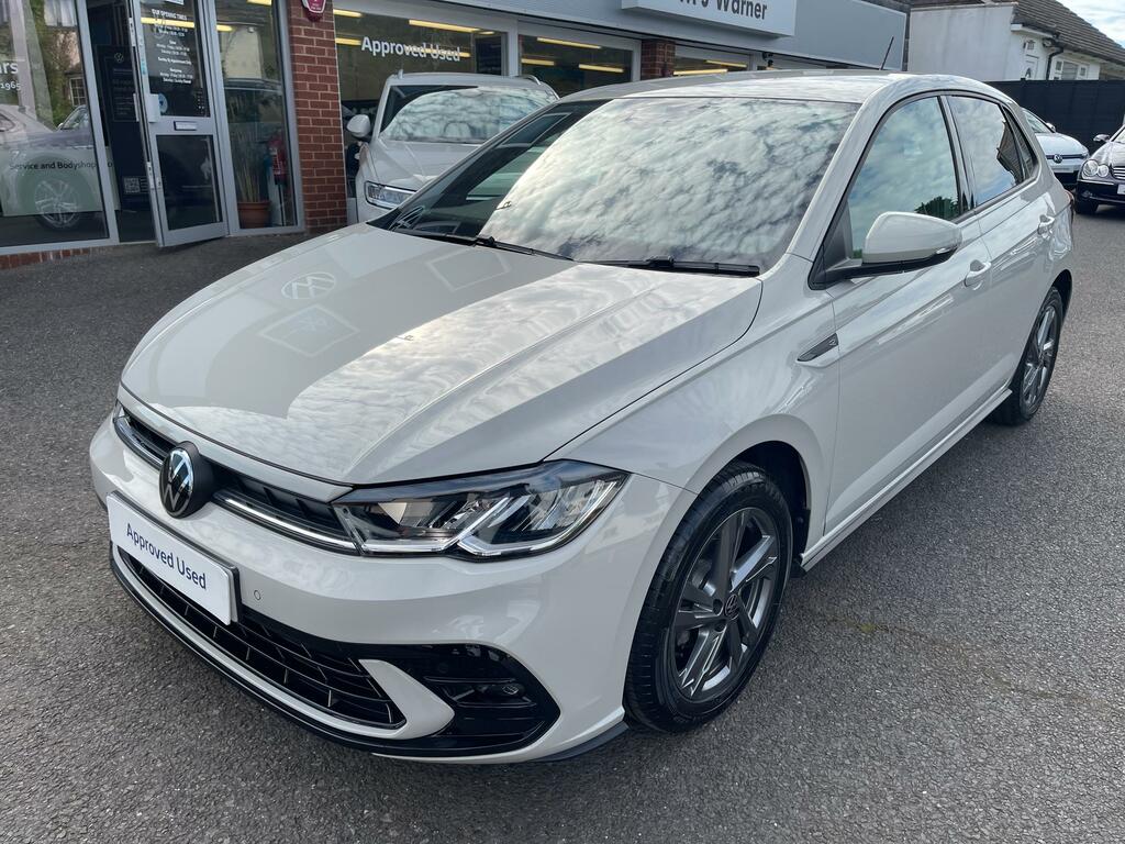 Volkswagen Polo 1.0 Tsi R-line Hatchback Dsg Euro 6 S VO23OYZ Grey #4