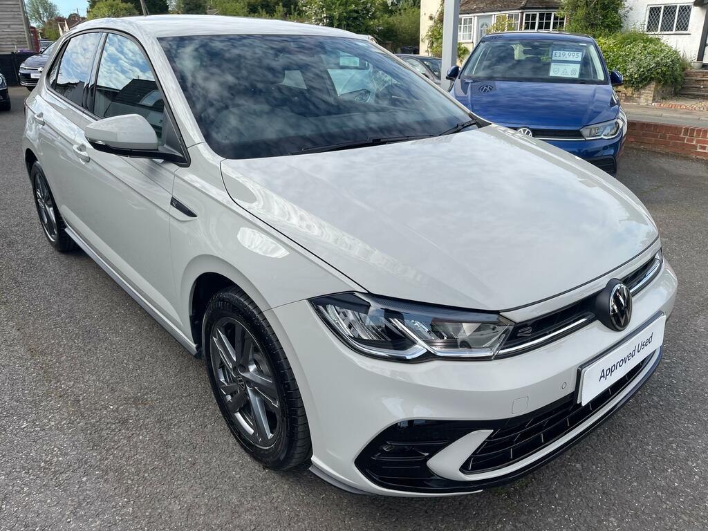 Volkswagen Polo 1.0 Tsi R-line Hatchback Dsg Euro 6 S VO23OYZ Grey #3