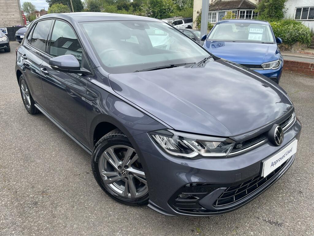 Volkswagen Polo 1.0 Tsi R-line Hatchback Dsg Euro 6 S Grey
