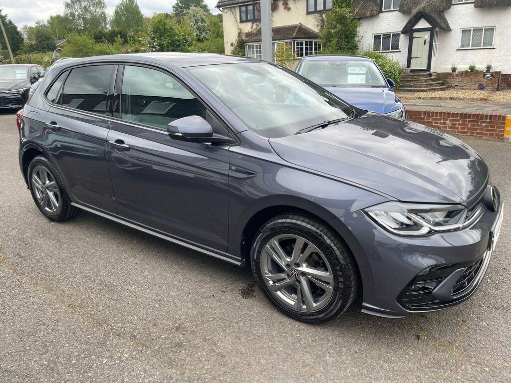 Volkswagen Polo 1.0 Tsi R-line Hatchback Dsg Euro 6 S BL73OBF Grey #3