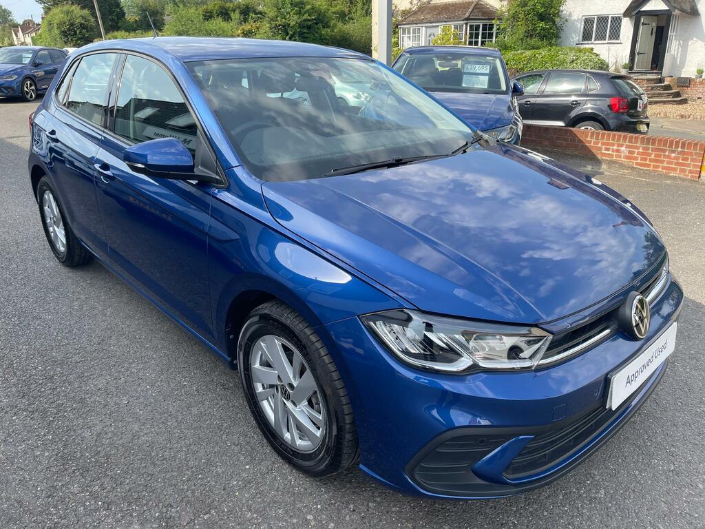 Volkswagen Polo 1.0 Tsi Life Hatchback Dsg Euro 6 Ss RO22UDH Blue #5