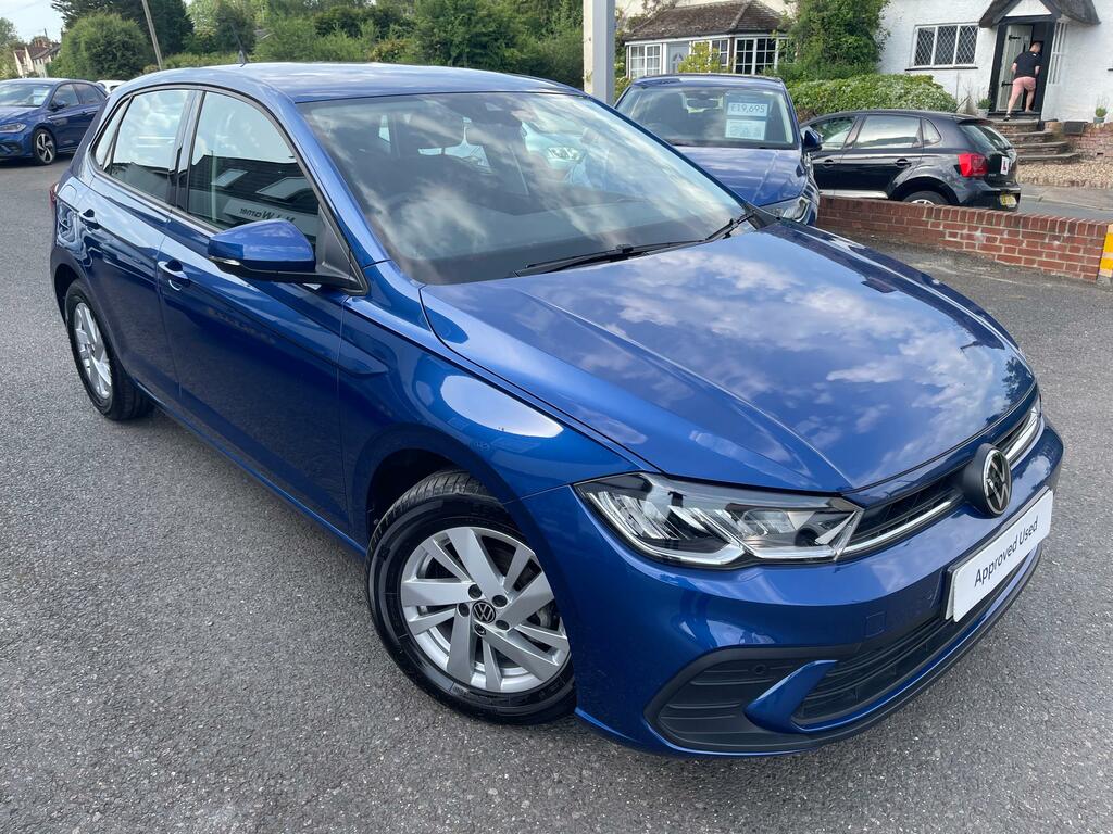 Volkswagen Polo 1.0 Tsi Life Hatchback Dsg Euro 6 Ss Blue