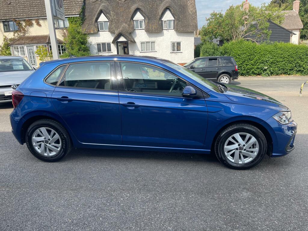 Volkswagen Polo 1.0 Tsi Life Hatchback Dsg Euro 6 Ss RO22UDH Blue #6