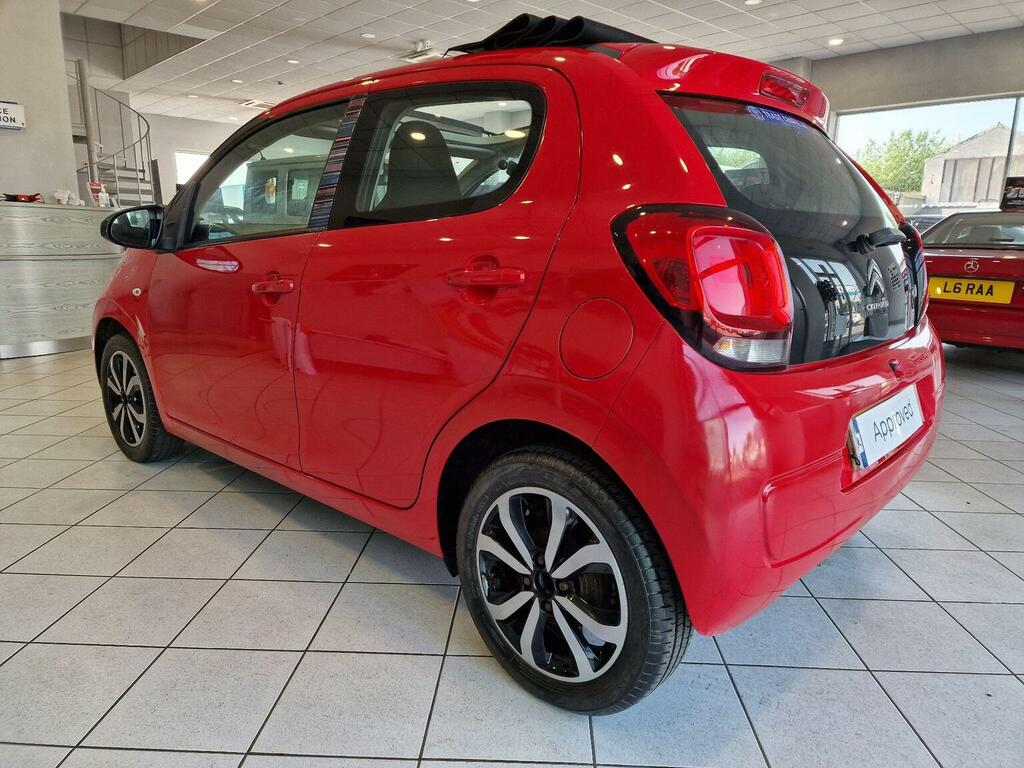 Citroen C1 Hatchback 1.0 Vti Feel Edition Airscape Euro 5 RK15FTP Red #4