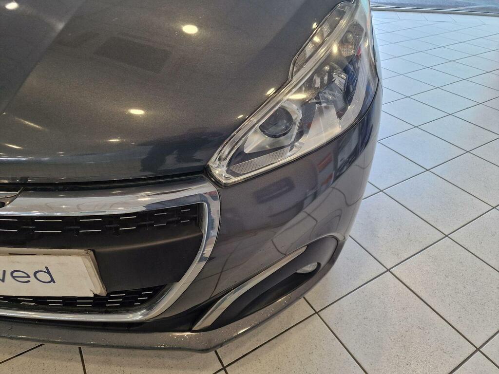 Peugeot 208 Hatchback 1.2 Puretech Allure Euro 6 201565 KY65ATK Grey #6