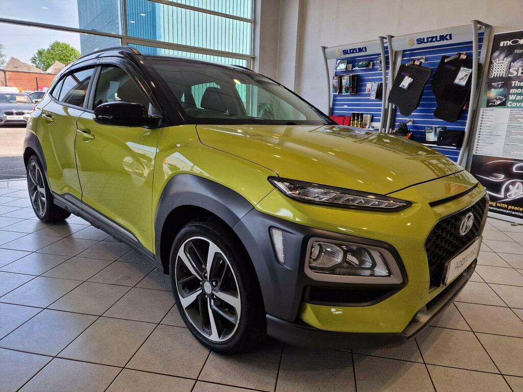 Hyundai Kona Suv 1.0 T-gdi Blue Drive Premium Euro 6 Ss Yellow