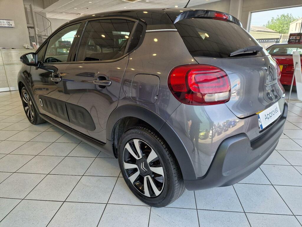 Citroen C3 Hatchback 1.2 Puretech Flair Euro 6 201767 LD67YZX Grey #4