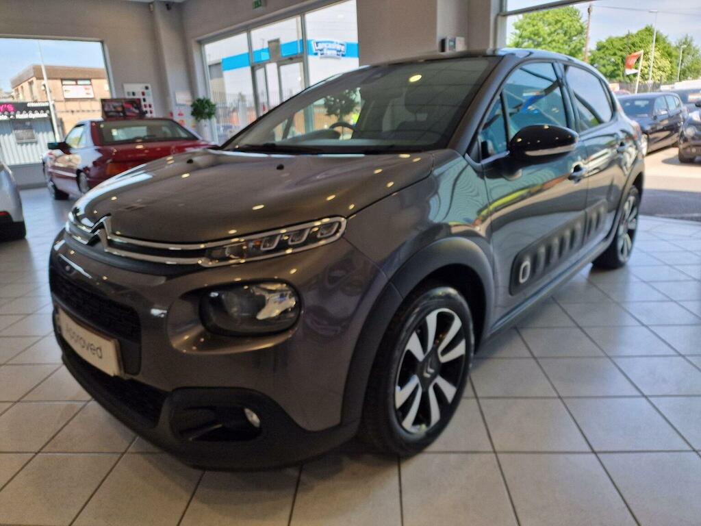 Citroen C3 Hatchback 1.2 Puretech Flair Euro 6 201767 LD67YZX Grey #3