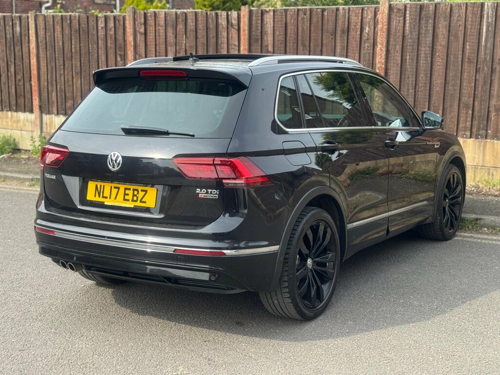 Volkswagen Tiguan 2.0 Tdi Bluemotion Tech R-line Dsg 4Motion Euro 6 NL17EBZ Black #6
