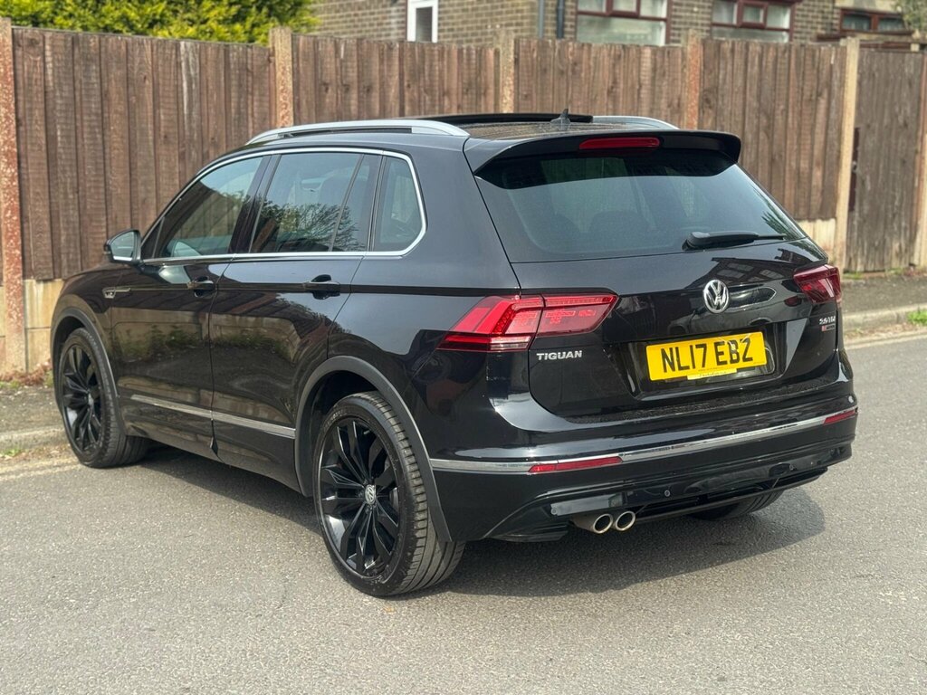 Volkswagen Tiguan 2.0 Tdi Bluemotion Tech R-line Dsg 4Motion Euro 6 NL17EBZ Black #5