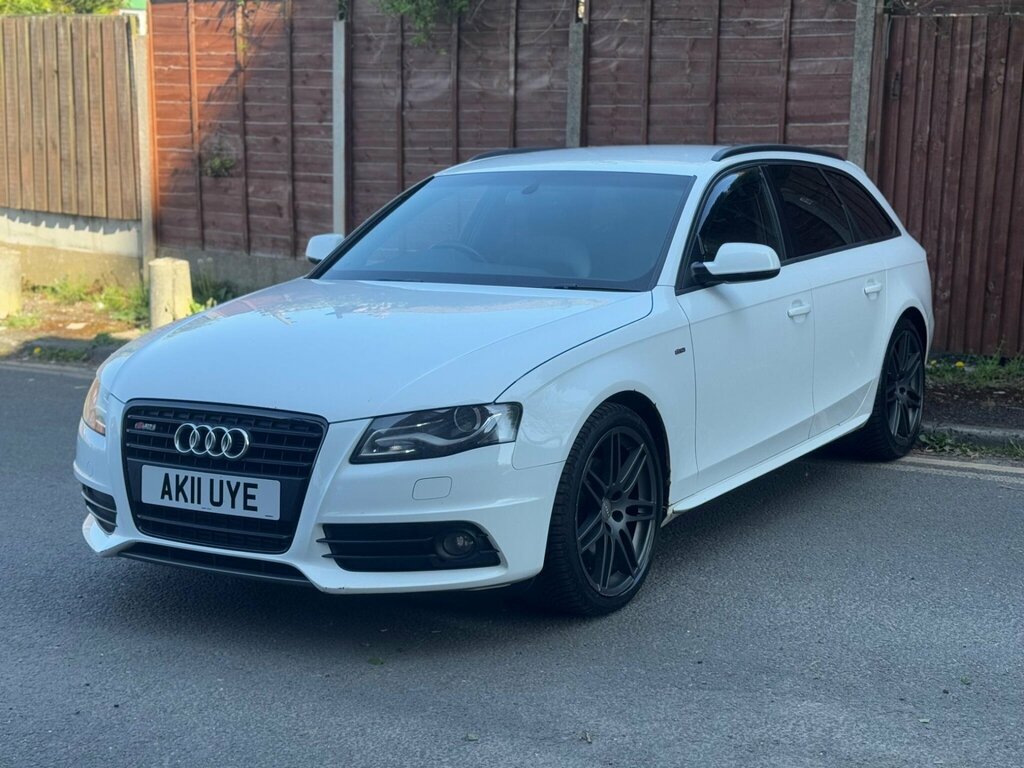 Audi A4 Avant 1.8 Tfsi Black Edition Euro 5 White #2