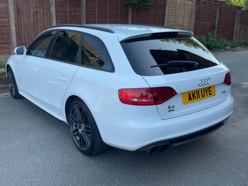 Audi A4 Avant 1.8 Tfsi Black Edition Euro 5 White #5