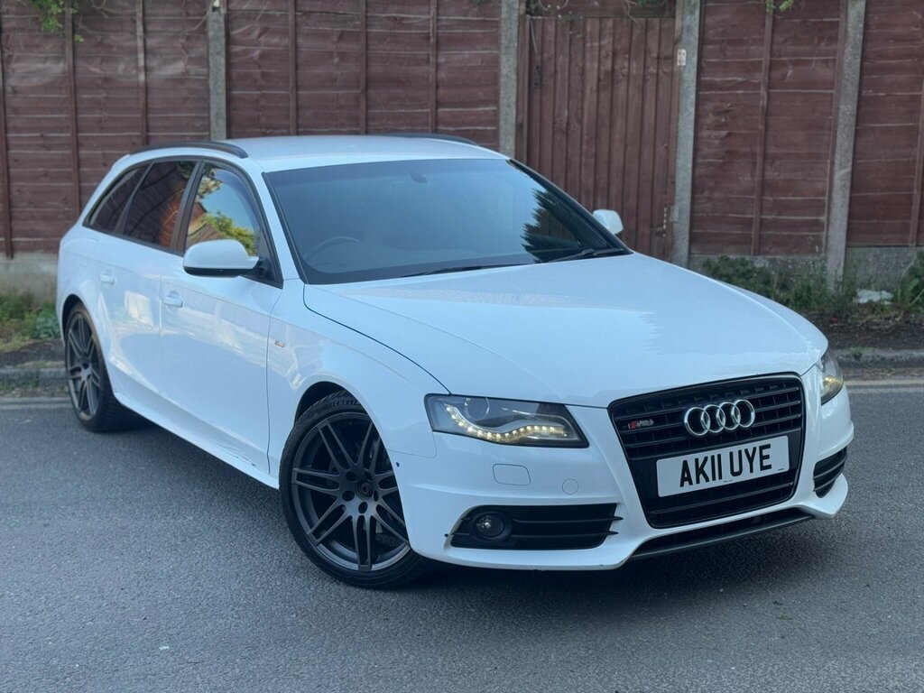 Audi A4 Avant 1.8 Tfsi Black Edition Euro 5 White