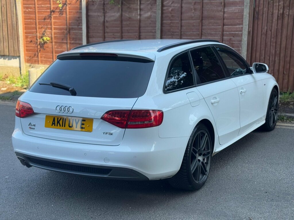 Audi A4 Avant 1.8 Tfsi Black Edition Euro 5 White #6