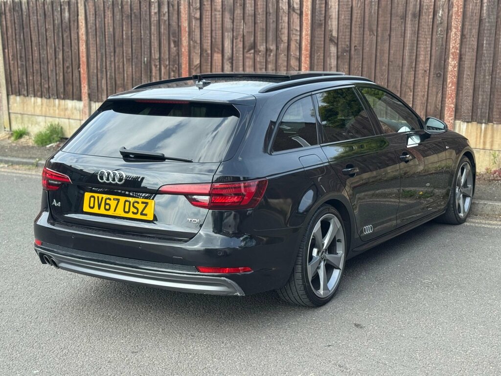 Audi A4 Avant 2.0 Tdi Black Edition S Tronic Euro 6 Ss OV67OSZ Black #6