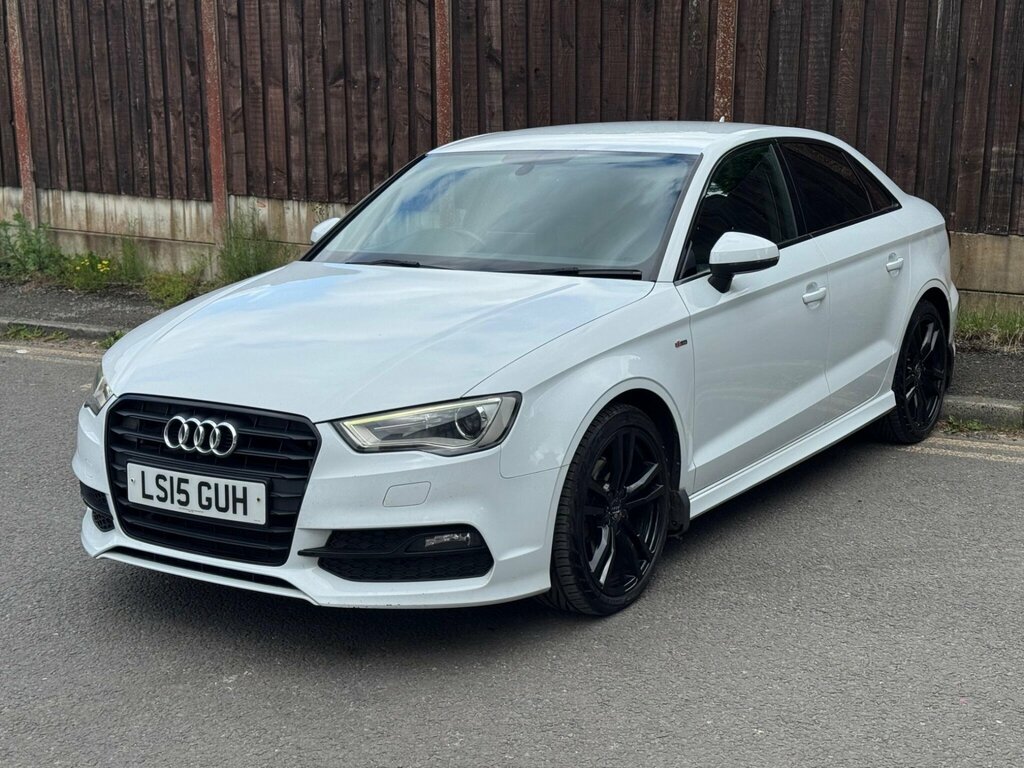 Audi A3 2.0 Tdi S Line S Tronic Euro 6 Ss LS15GUH White #2