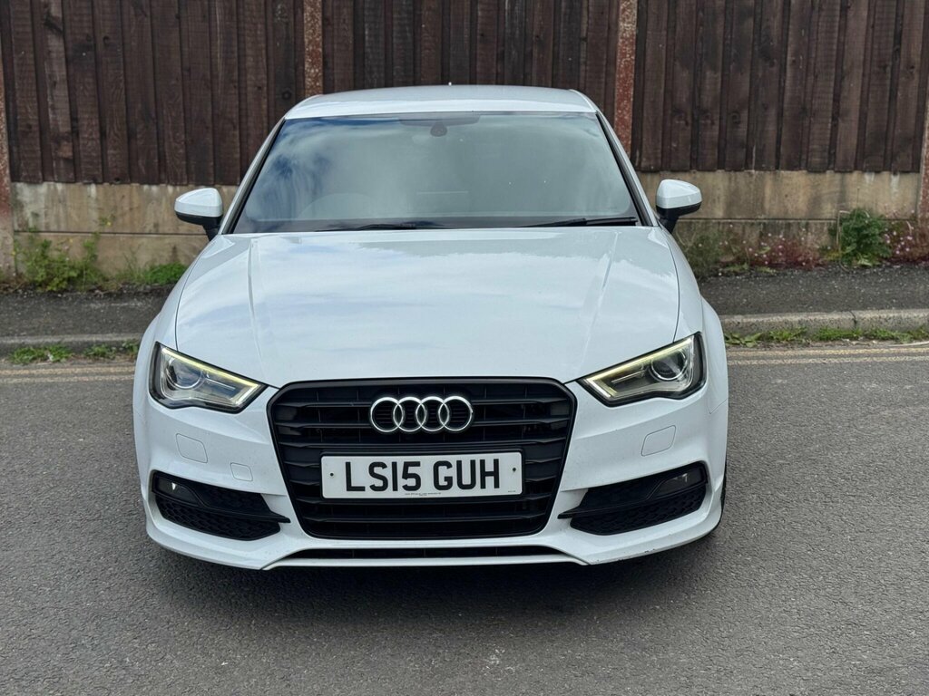 Audi A3 2.0 Tdi S Line S Tronic Euro 6 Ss LS15GUH White #3
