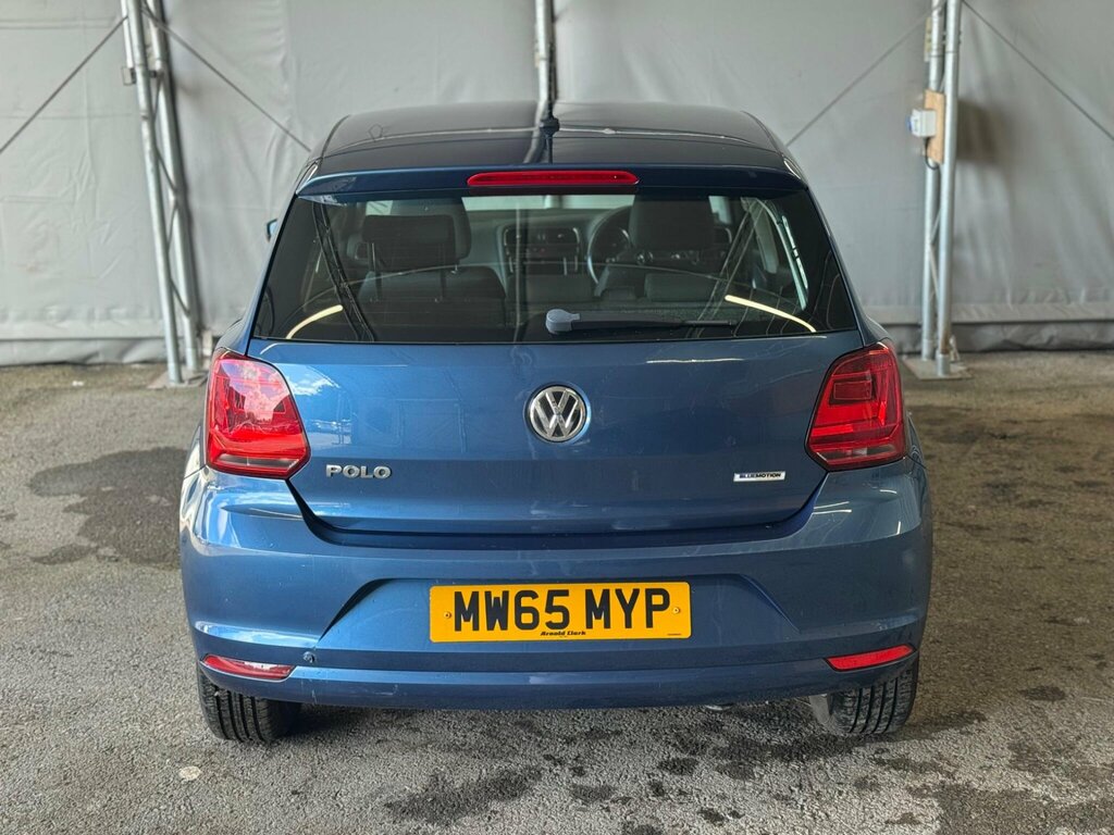 Volkswagen Polo 1.0 Bluemotion Tech Se Euro 6 Ss MW65MYP Blue #4