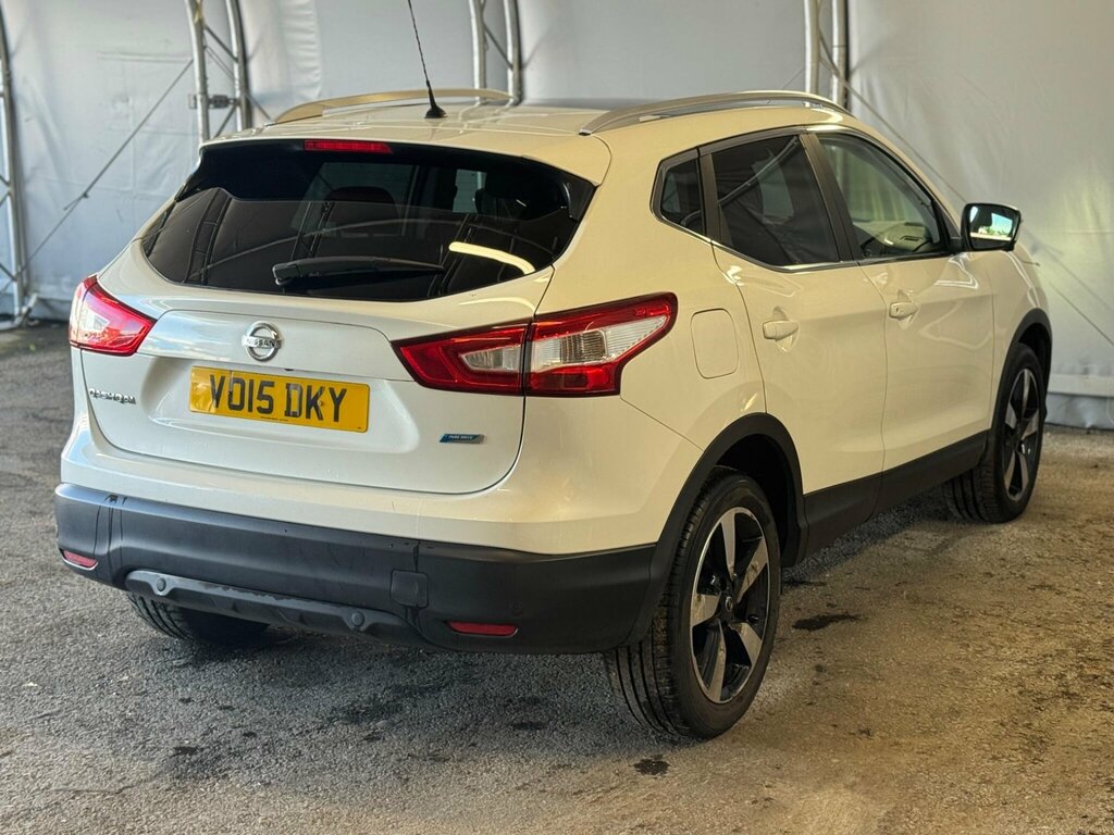 Nissan Qashqai 1.5 Dci N-tec 2Wd Euro 5 Ss VO15DKY White #6