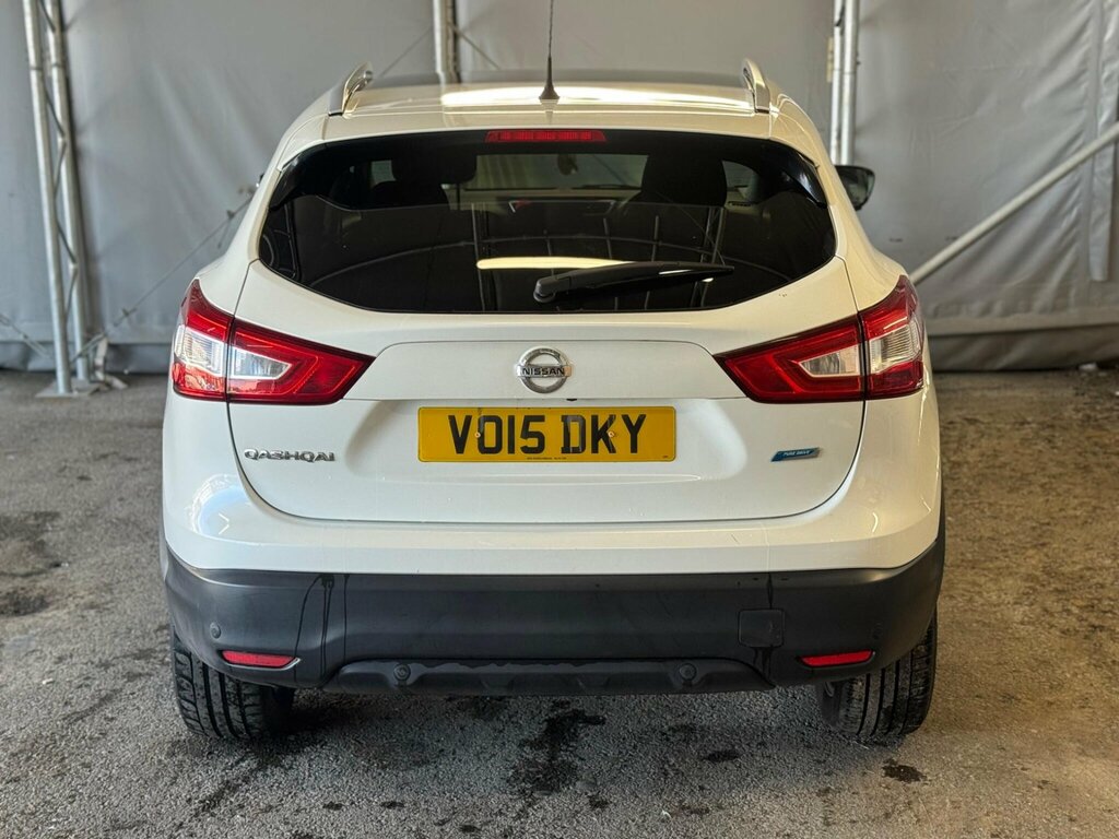 Nissan Qashqai 1.5 Dci N-tec 2Wd Euro 5 Ss VO15DKY White #4
