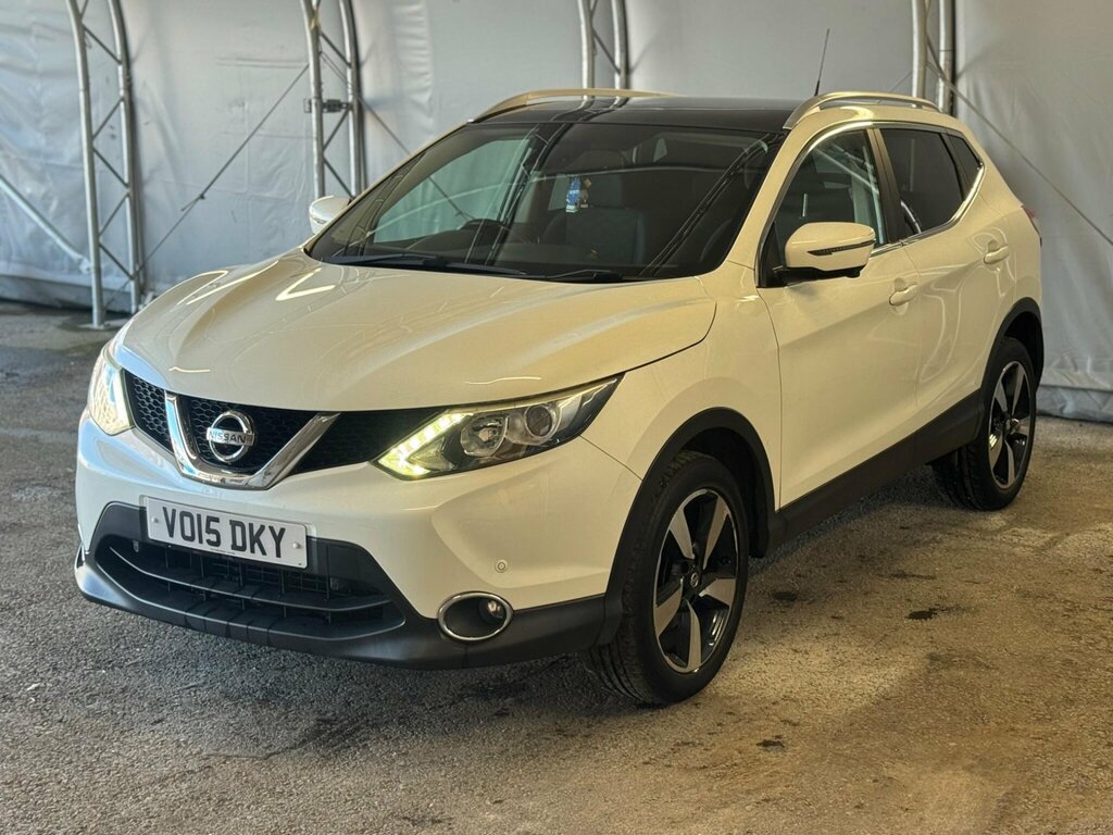 Nissan Qashqai 1.5 Dci N-tec 2Wd Euro 5 Ss VO15DKY White #2