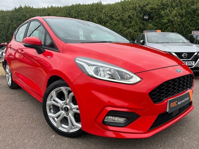 Ford Fiesta 2019 1.0 Ecoboost St-line Da19hwx DA19HWX Red #3