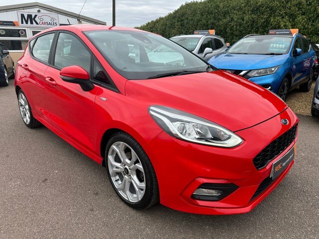 Ford Fiesta 2019 1.0 Ecoboost St-line Da19hwx DA19HWX Red #4