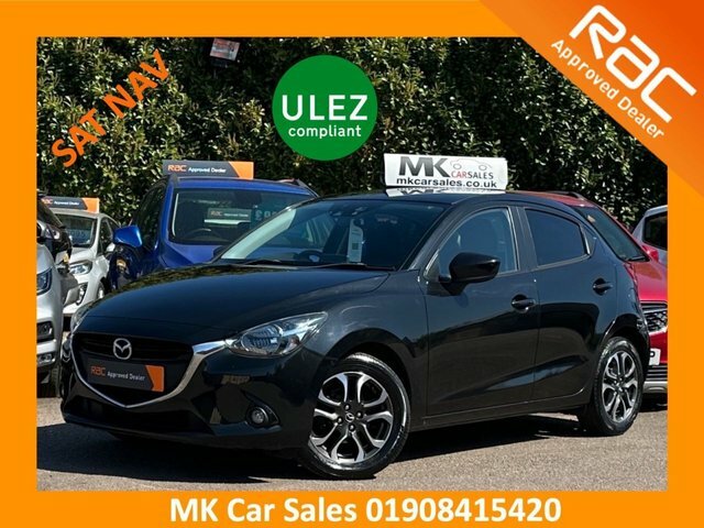 Mazda 2 2016 1.5 Skyactiv-g Sport Nav Hatchback Black