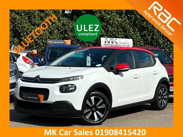 Citroen C3 2019 1.2 Puretech Feel Hatchback White