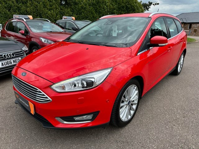 Ford Focus 2017 1.5 Tdci Titanium X Estate WU17CAV Red #6