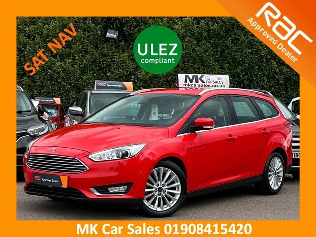 Ford Focus 2017 1.5 Tdci Titanium X Estate Red