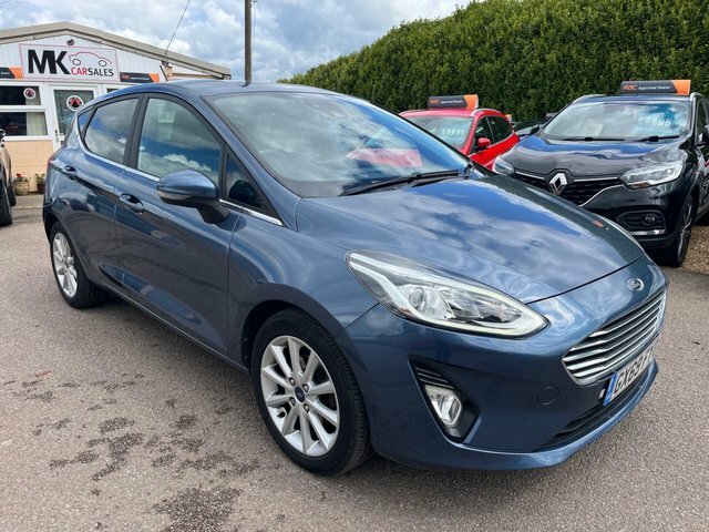 Ford Fiesta 2019 1.0T Ecoboost Gpf Titanium Hatchback Petr GX69FYO Blue #3