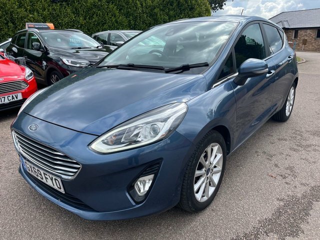 Ford Fiesta 2019 1.0T Ecoboost Gpf Titanium Hatchback Petr GX69FYO Blue #5