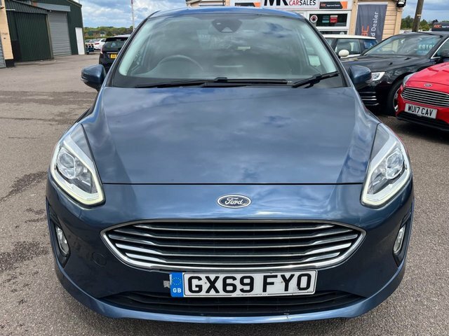 Ford Fiesta 2019 1.0T Ecoboost Gpf Titanium Hatchback Petr GX69FYO Blue #4