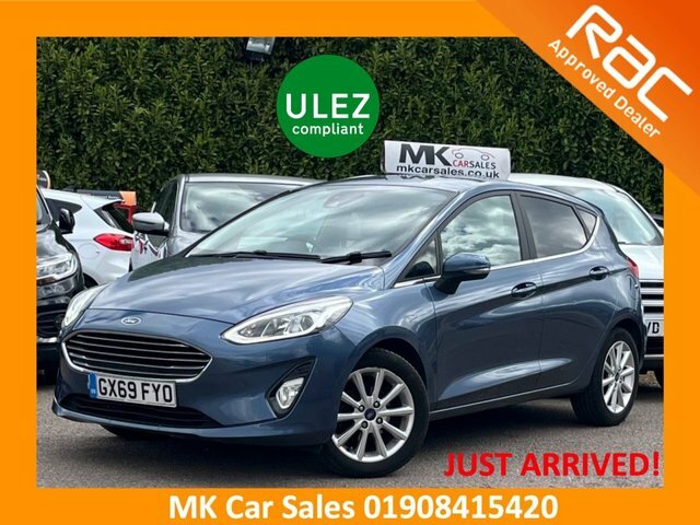Ford Fiesta 2019 1.0T Ecoboost Gpf Titanium Hatchback Petr Blue